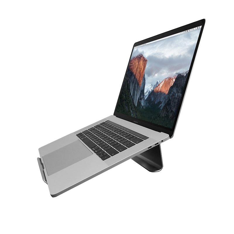 [Limited Time Big discount] ENABLE Minimalist Aluminum Alloy Laptop Holder/Heat Dissipation Seat/Elevator Seat Silver - Computer Accessories - Aluminum Alloy Silver
