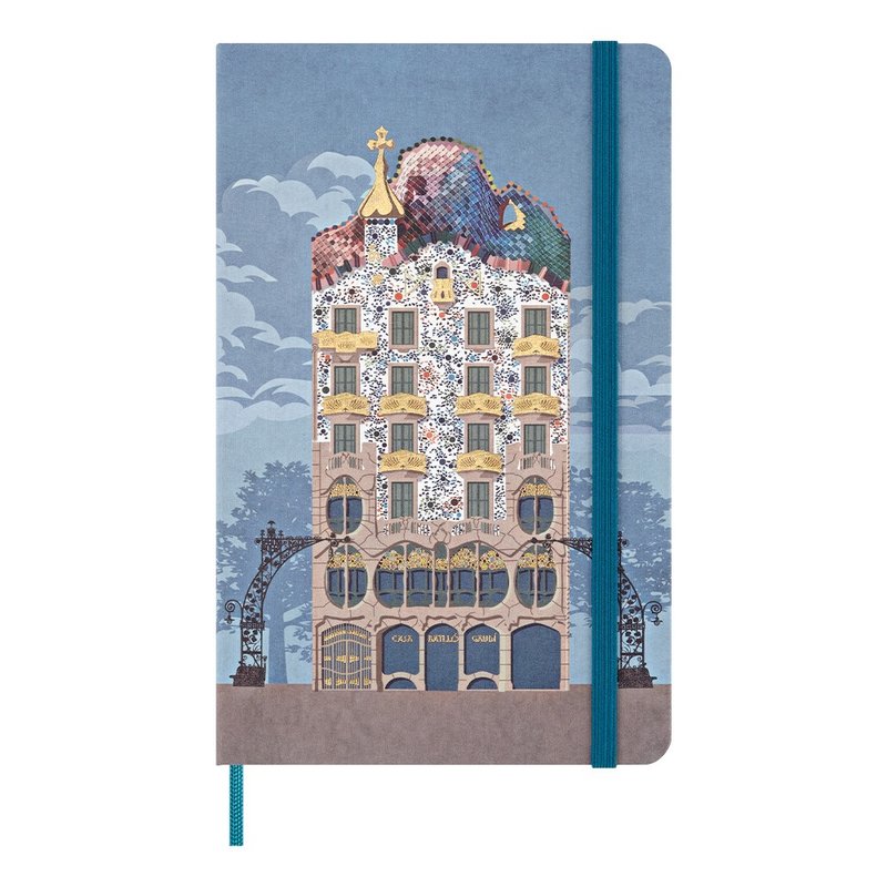 _勿上架_MOLESKINE 巴特婁之家美術館限量筆記本 L型橫線 - 筆記本/手帳 - 紙 多色