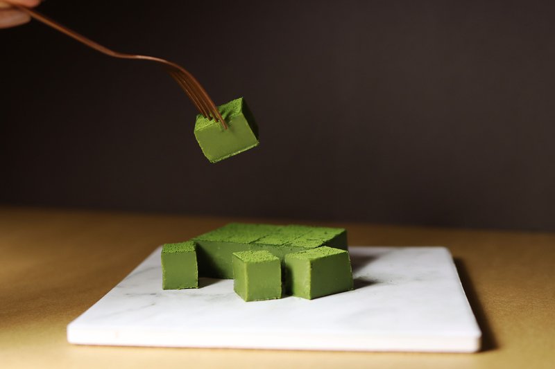 小山園抹茶 生巧克力 (140g/盒) - 巧克力 - 新鮮食材 綠色