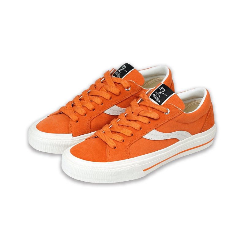 odd CIRKUS OMIorder ASTLEY LOW ORANGE / 生膠帆布鞋 低筒 書院橘 - Men's Casual Shoes - Rubber Multicolor