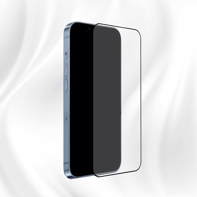 ZING Antibacterial Warrior iPhone 13 Pro Max 2.5D Full Version Black Frame Glass Sticker