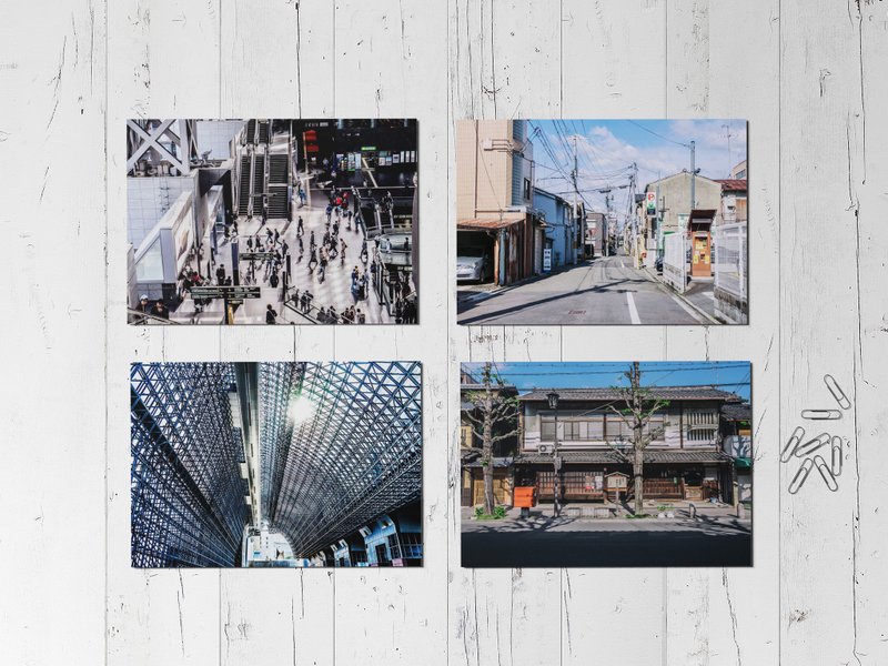 Le Monde / 日本 / 8張風景裝飾明信片/卡片/禮物 - 卡片/明信片 - 紙 