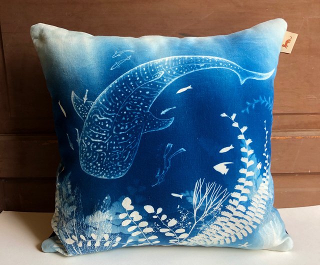 Handmade blue sun art-blue sea diving] Big-winged whale/shoulder bag - Shop  jungle-find Other - Pinkoi