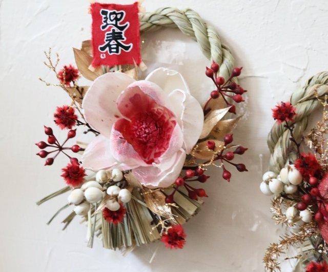 お正月プリザーブドフラワー プリザーブドフラワーのお正月アレンジ