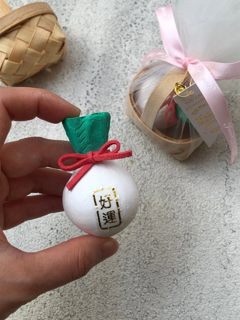 迷你好彩頭 菜頭 好采頭|香氛擴香石 辦公室擺飾 喬遷升官入厝 - 香氛/精油/擴香 - 其他材質 多色