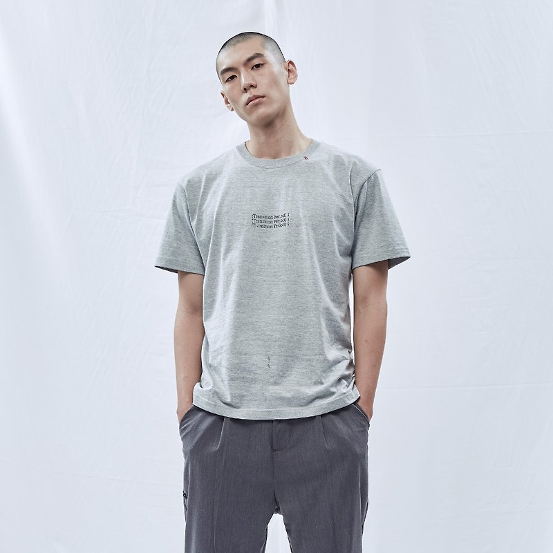 DYCTEAM - Semicolon Series Tee (Light Gray) - Unisex Hoodies & T-Shirts - Cotton & Hemp Gray