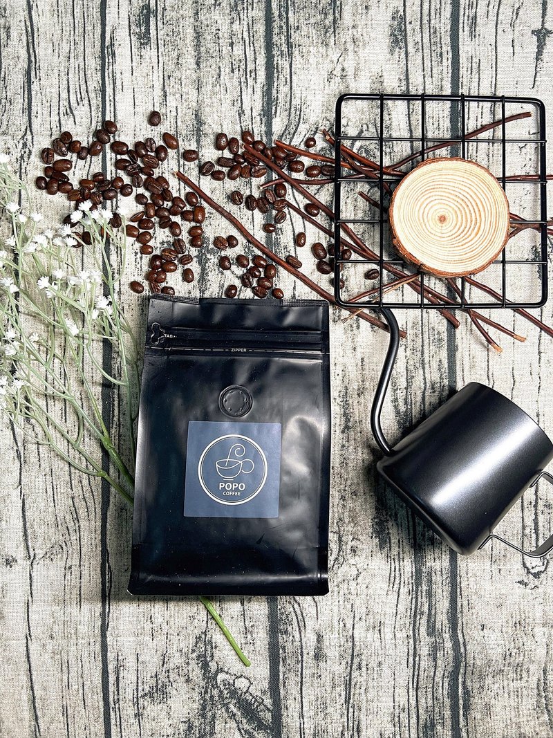 [Re-engraved Blue Mountain] POPO Coffee Bubble Coffee / Coffee Beans / Medium Roast - Coffee - Fresh Ingredients 