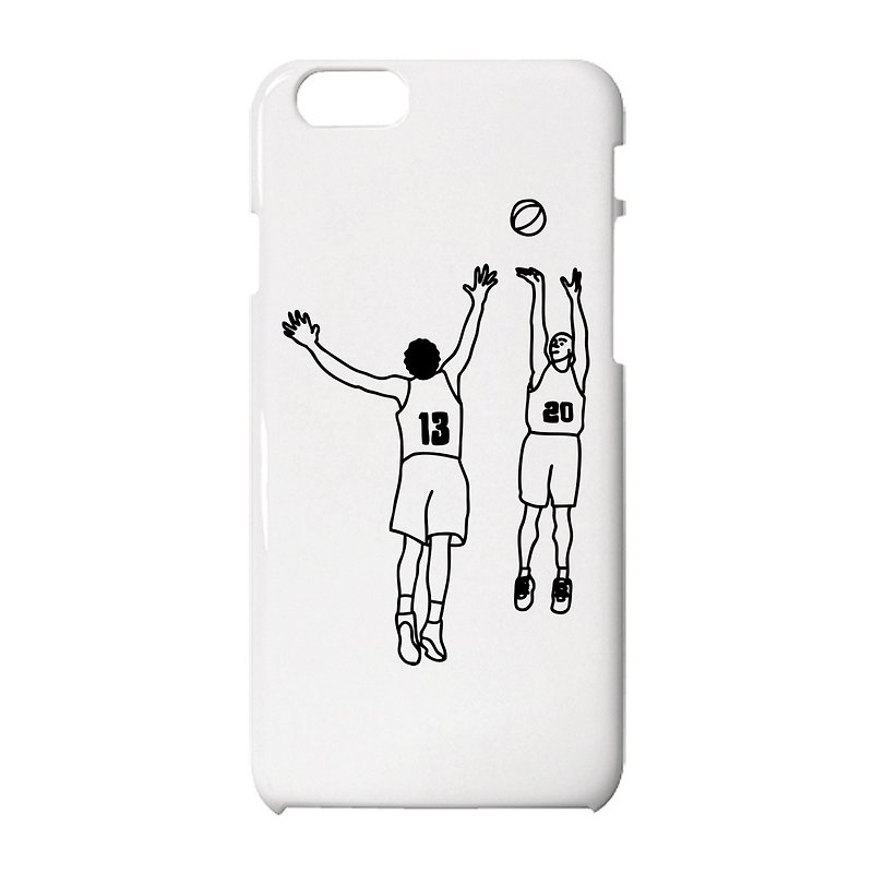 バスケ#8 iPhoneケース - スマホケース - プラスチック ホワイト