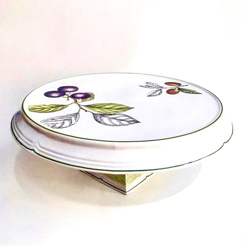 Villeroy&Boch Cake Stand | Villeroy and Boch Cascara | Vintage Cake Stand | - Serving Trays & Cutting Boards - Porcelain Multicolor