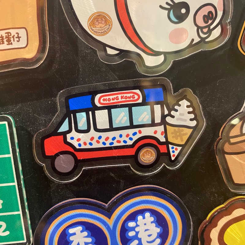 Ice Cream Cart Magnet Fridge Magnet - แม็กเน็ต - พลาสติก 