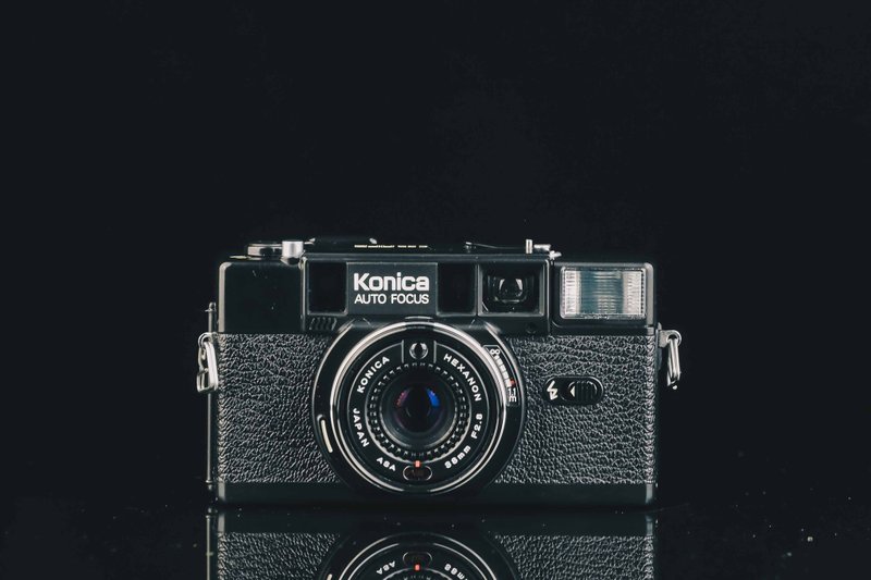 Konica C35 AF2 #AD #135 film camera - Cameras - Other Metals Black