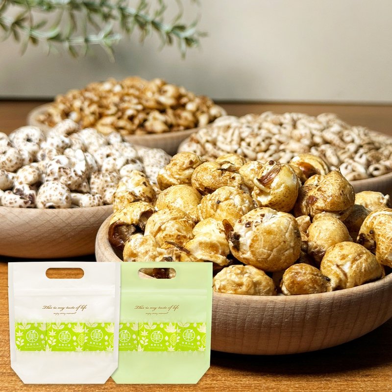 [Fruit Green Market] Popped cereal snack bag/combined popcorn cereal 8 pieces/four combinations optional - ซีเรียล - วัสดุอื่นๆ 