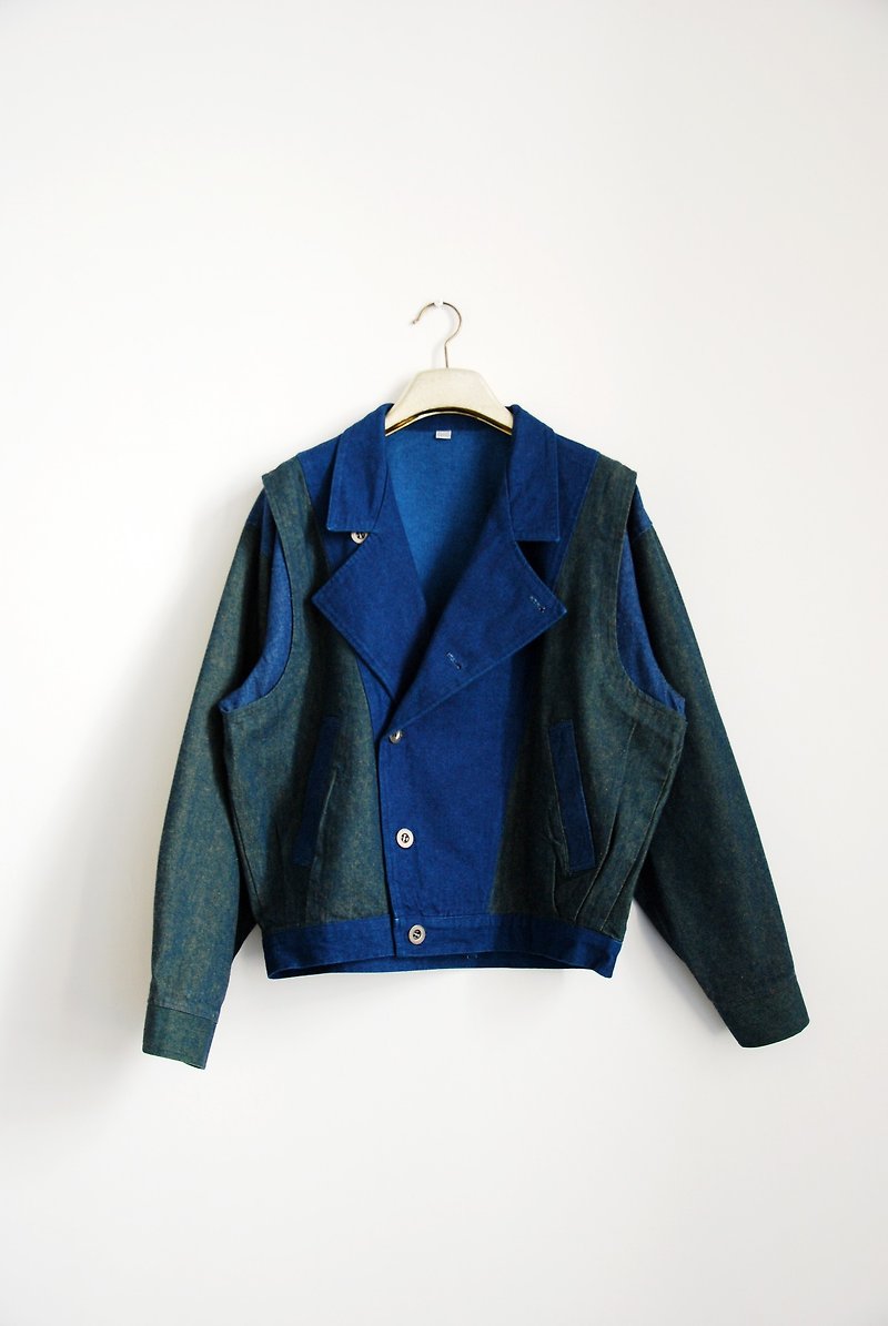 Vintage denim jacket - เสื้อแจ็คเก็ต - วัสดุอื่นๆ 