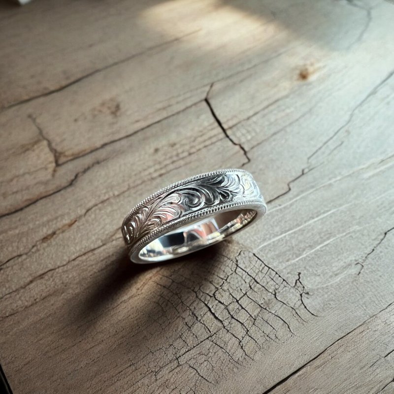 Sterling silver floral ring - General Rings - Sterling Silver 