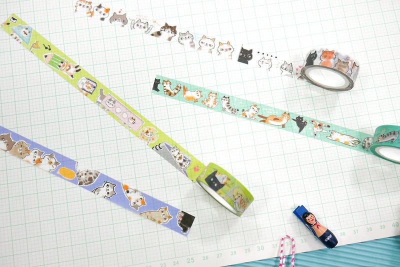 Let's play with paper tape_Second Edition (O-CAT) - Washi Tape - Paper 