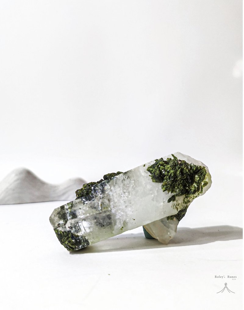 臥視-四川綠簾白水晶 - 擺飾/家飾品 - 水晶 綠色