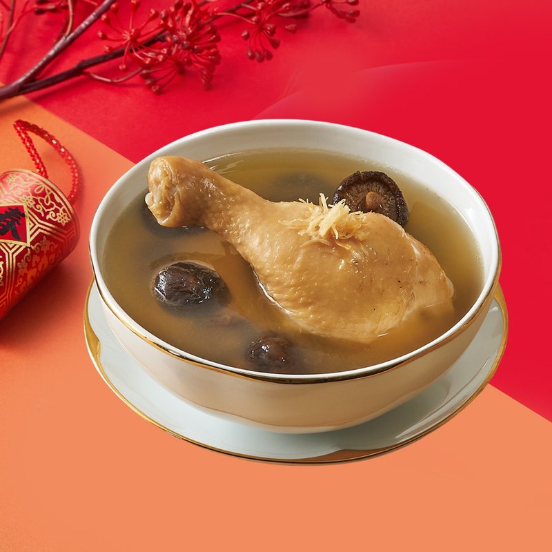 (預購)【胡同】香菇干貝雞-500g(固形物130g)X2盒 - 其他 - 其他材質 多色