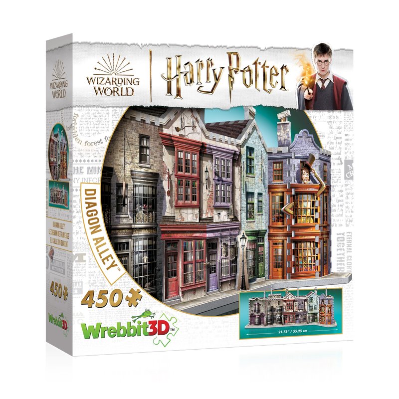 Diagon Alley /3D Puzzle - Puzzles - Other Materials Multicolor