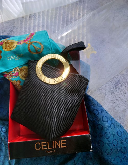 CELINE　bag ハンドバッグ＆ハンカチ ギフトセット CELINE bag ハンドバッグ＆ハンカチ ギフトセット