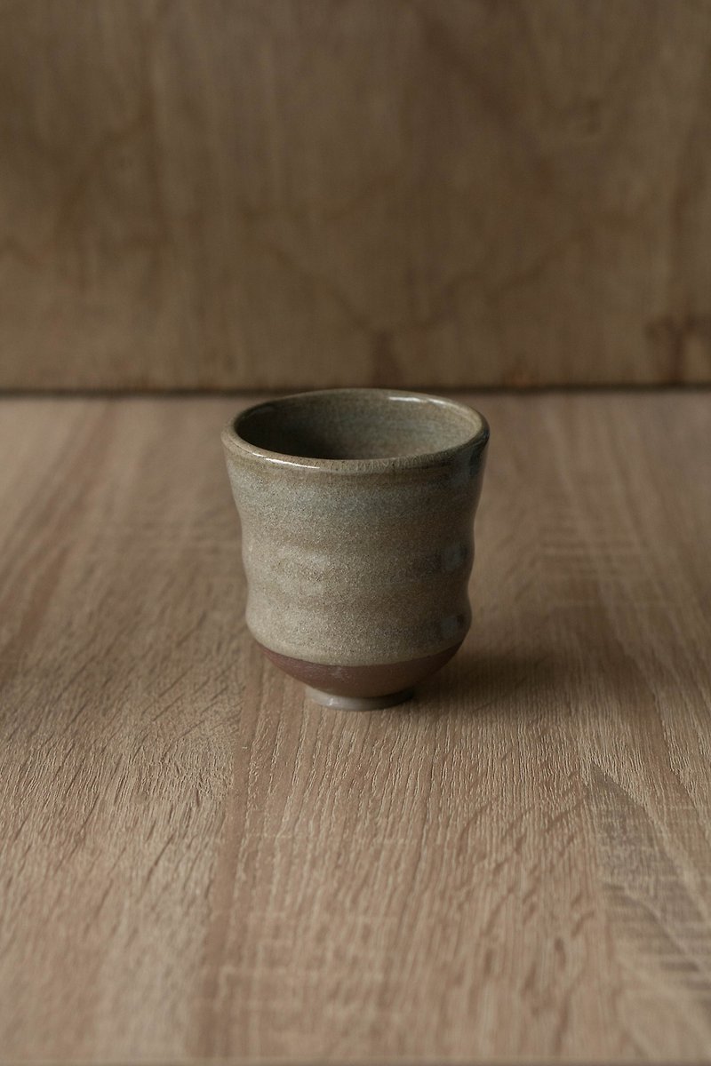 Wood fire wavy cup