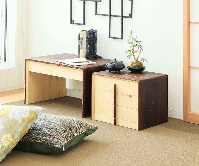 旭川クラフト 木ライフプロダクト 椴松の家具 横三段小抽斗 - 収納用品 - 木製 