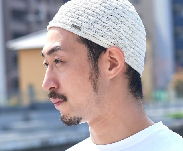 Mens Kufi Hat, Guys Skull Cap, Hand Knit Beanie, Crochet Hat, Islam Hat,  Middle Eastern Style, Mens Beanie, Designed in Japan -  Hong Kong