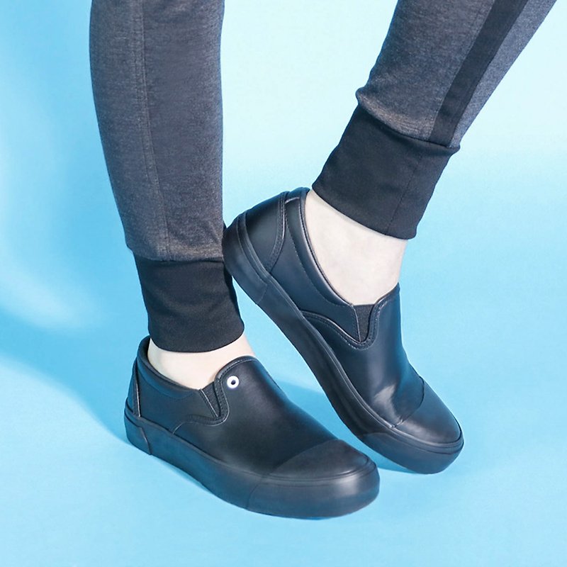 [Classic original] Clogs classic college lazy shoes_CLS001_黑 - รองเท้าลำลองผู้หญิง - หนังแท้ สีดำ