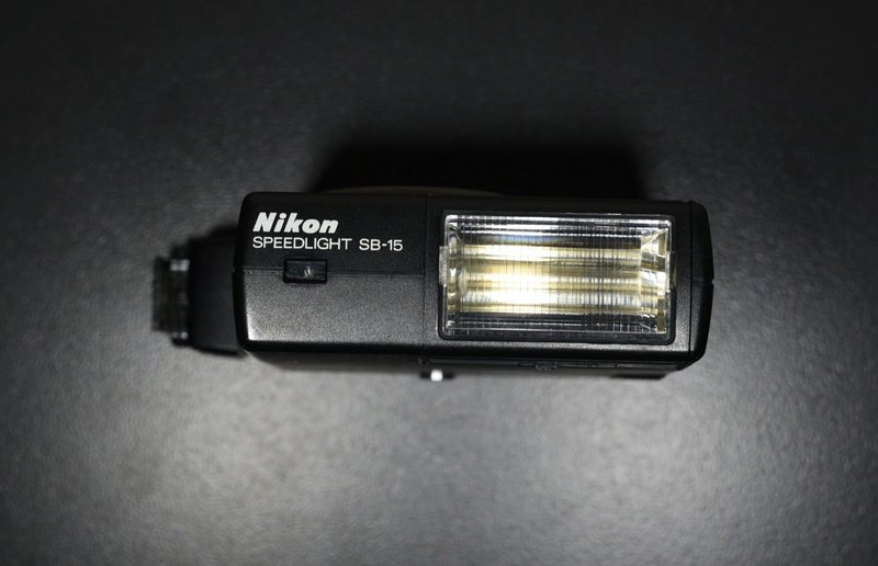 【經典古物】尼康 NIKON SPEEDLIGHT SB-15 sb15 閃光燈 底片相機 - 相機/拍立得/底片相機 - 其他材質 