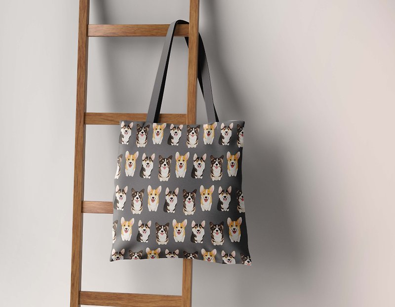 Corgi Corgi Puppy Canvas Tote Bag Tote Bag Canvas Bag Side Backpack Sundry Bag