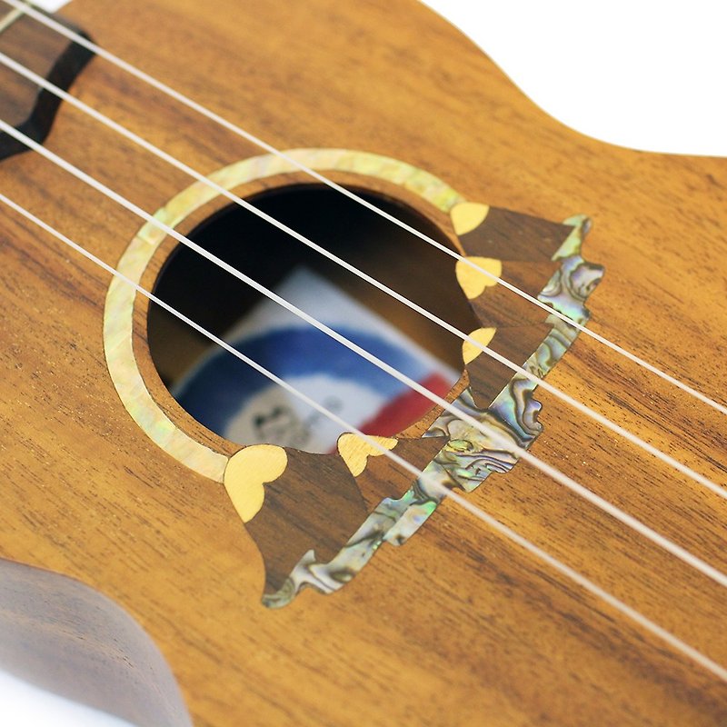 天堂山 23吋烏克麗麗 相思木單板 設計師山系列 PARADISE Concert - 吉他/樂器 - 木頭 咖啡色