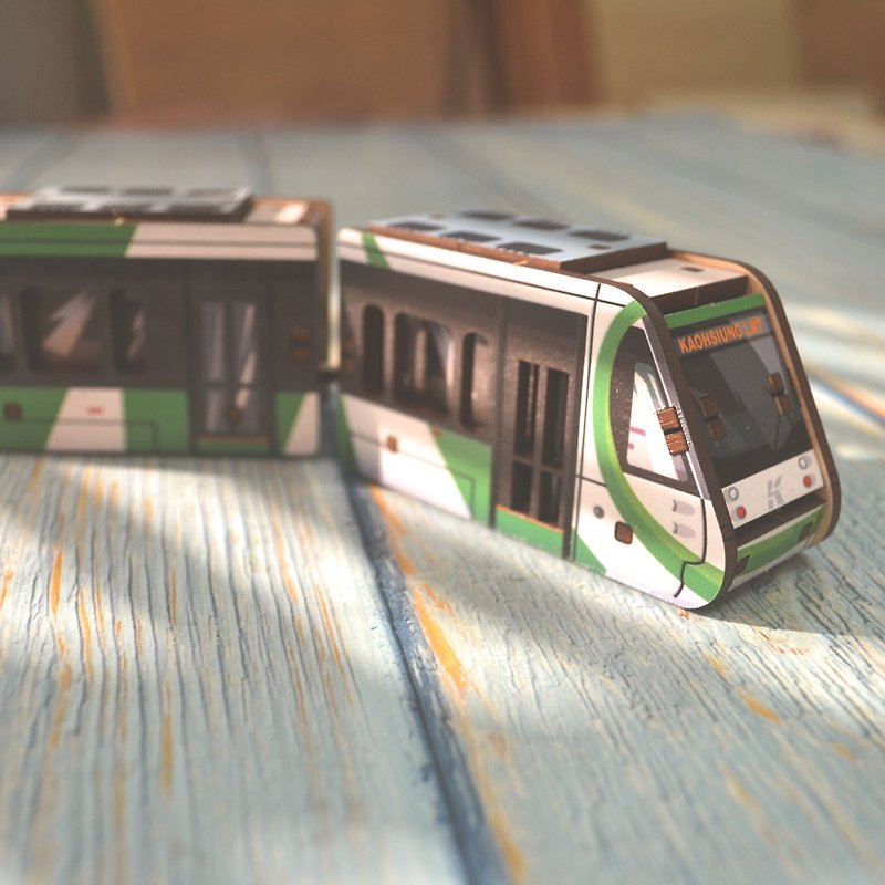 Kaohsiung light rail three-dimensional modeling combination wood-authorized by Gaojie|Car head-body|