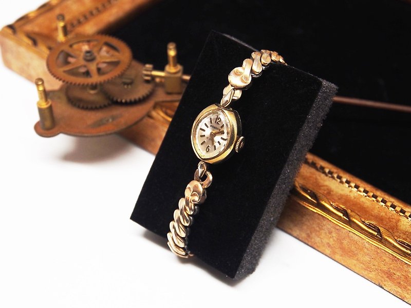 1950年代 BENRUS 美國JB機械錶 - 女錶 - 其他金屬 金色