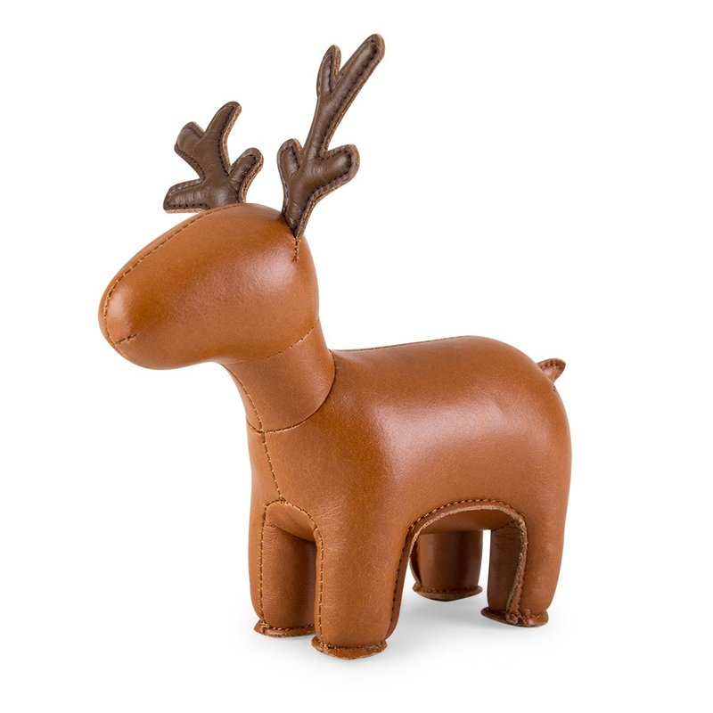 Zuny - Reindeer Miyo - Paperweight - Items for Display - Faux Leather Multicolor