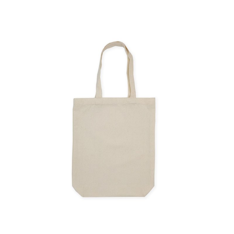 客製化服務  側背豎版有底帆布包 - 手提包/手提袋 - 棉．麻 