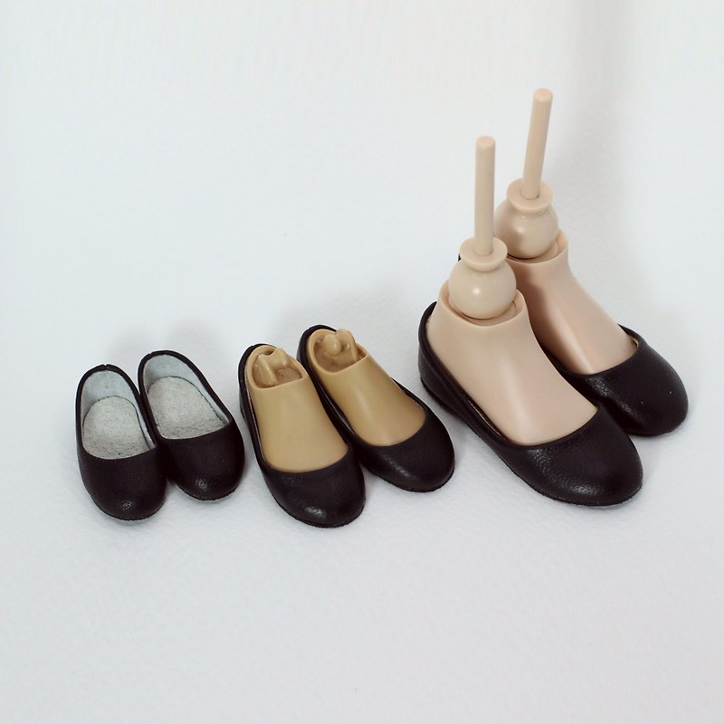 Multicolour flat shoes for BJD - 其他 - 真皮 多色