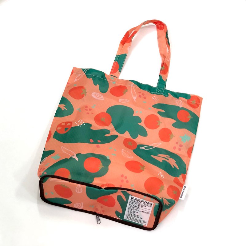 Shopping bag : Nam prik ong - 側背包/斜孭袋 - 尼龍 紅色