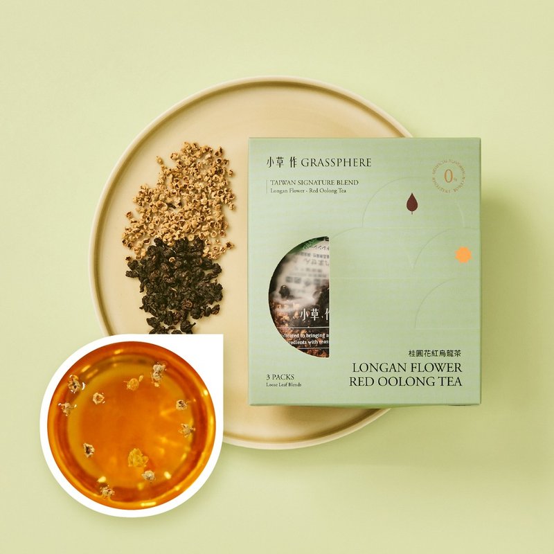 Taiwan’s top choice as souvenirs for relatives and friends [Longan Flower Red Oolong Tea] is the top quality scented floral tea. - ชา - อาหารสด สีเขียว