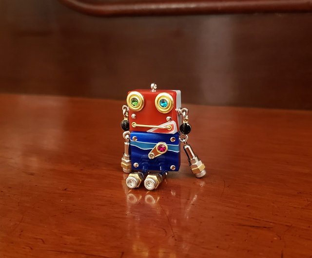 MASSANOVA ART マサノヴァアート ロボット キーホルダー 木製 Amazon