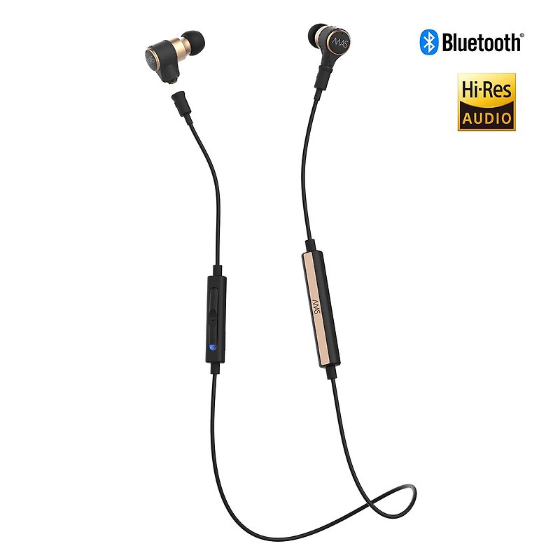MAS X5i Extreme Fidelity 5 Driver In-Ear Headphone【Bluetooth Combo】 - หูฟัง - วัสดุอื่นๆ สีดำ