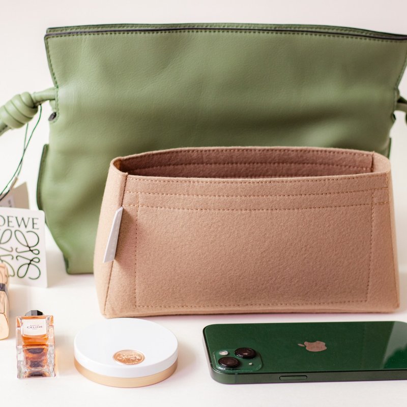 香港製の最高の手作バッグインバッグ- Loewe Flamenco Mini 24cm - ポーチ - その他の素材 多色