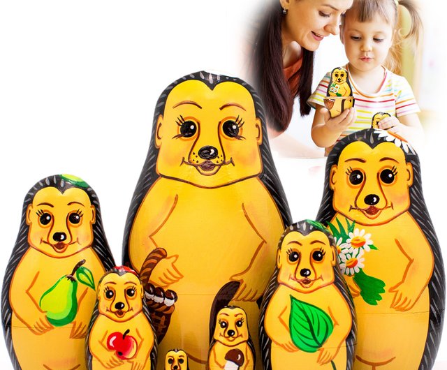Animal Ussian Nesting Dolls, Buy Ussian Animal Matyoshka