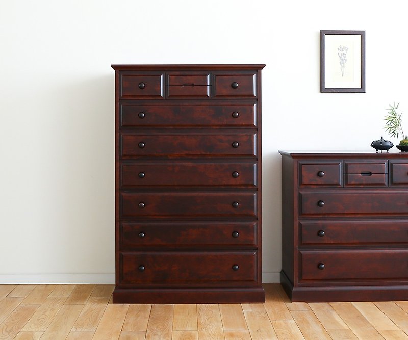 Asahikawa Furniture Create Furniture HOKKAI High chest - Wardrobes & Shoe Cabinets - Wood Brown
