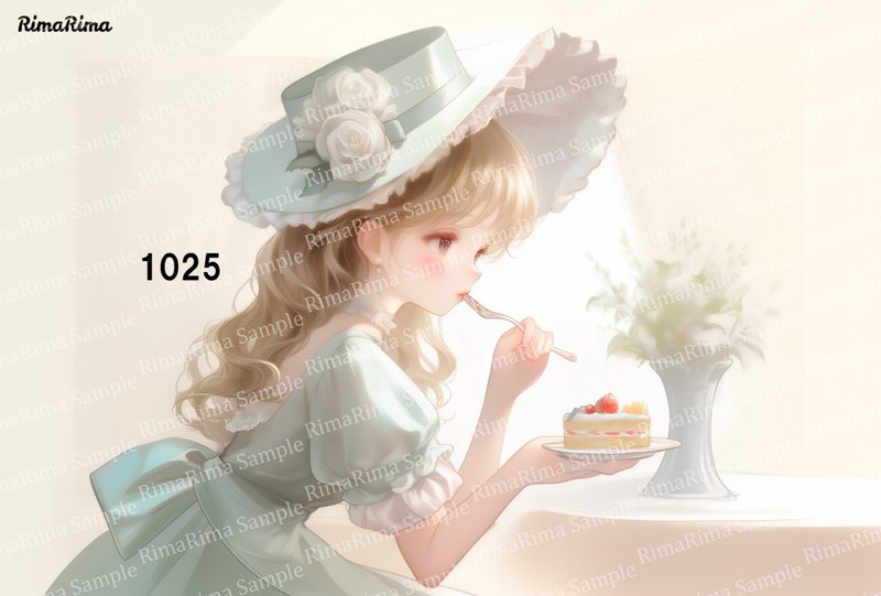 1025  オリジナルステッカー オリジナル人物ステッカー ステッカー シール りまりま  RimaRima - 貼紙 - 紙 