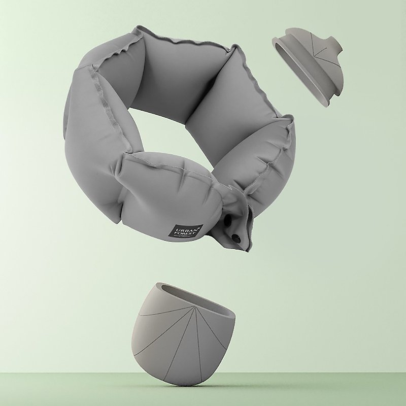 Tree | Pocket Inflatable Neck Pillow/Napping Pillow - หมอนรองคอ - วัสดุอื่นๆ 