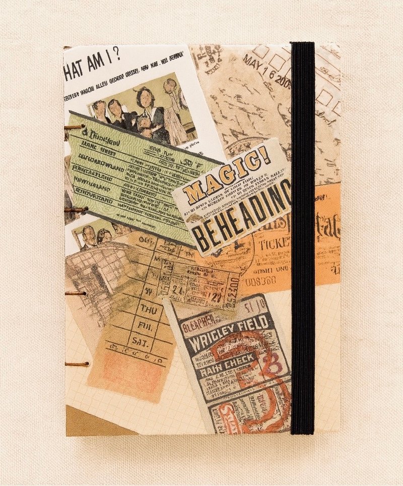 A6手縫筆記本 手工書 2026手帳  手縫書 線裝書 - 筆記本/手帳 - 紙 