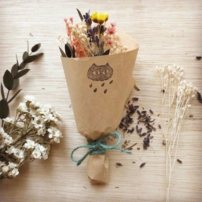 Uesugi Flower Customized Gift/Dry Bouquet with You - ช่อดอกไม้แห้ง - พืช/ดอกไม้ หลากหลายสี