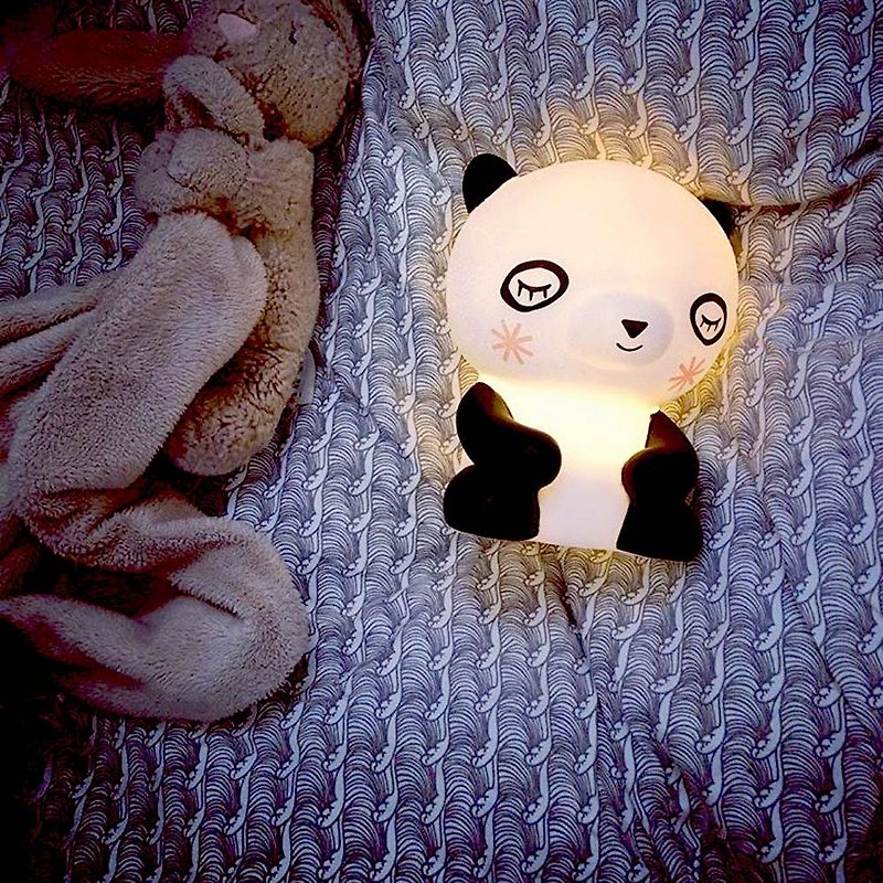 [Out of print] Netherlands Petit Monkey ─ Panda decorative night light - Lighting - Plastic Multicolor