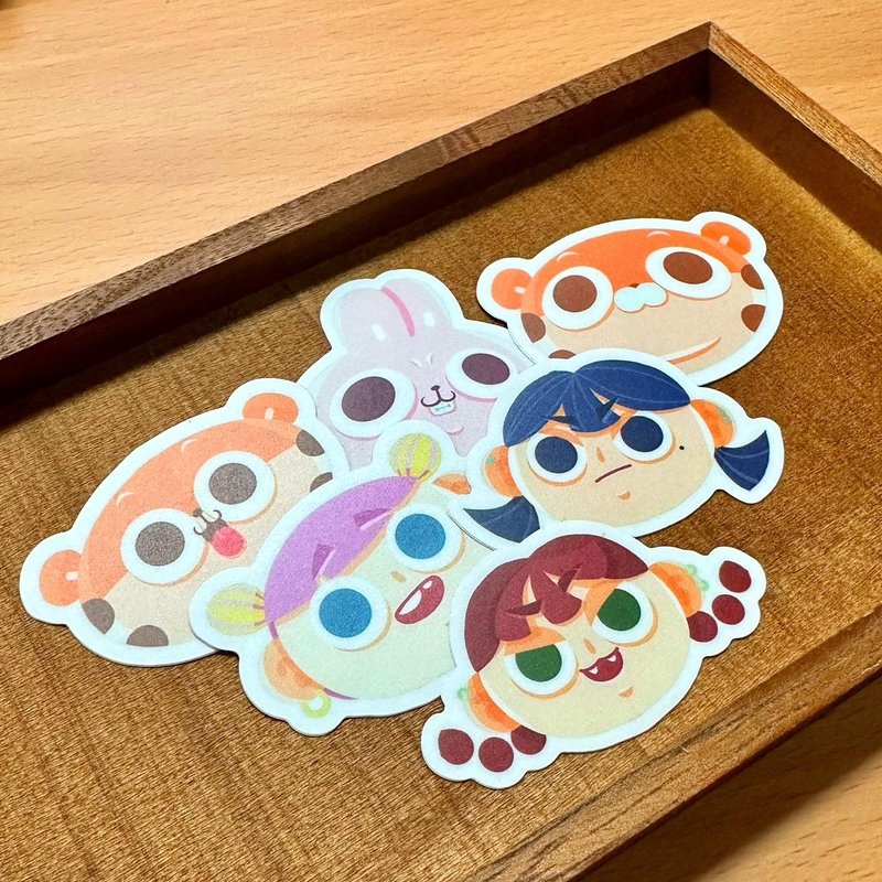 SOSO Universe! Character Stickers - Stickers - Paper 