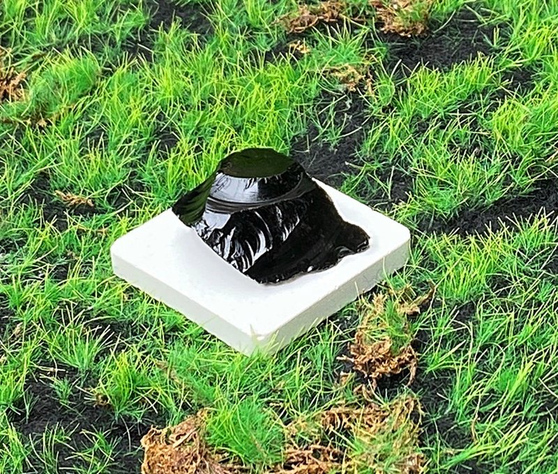 黑曜石| 天然水晶礦石| 避邪保平安 | 淨化負能量 | 旅行必備 - 擺飾/家飾品 - 水晶 黑色