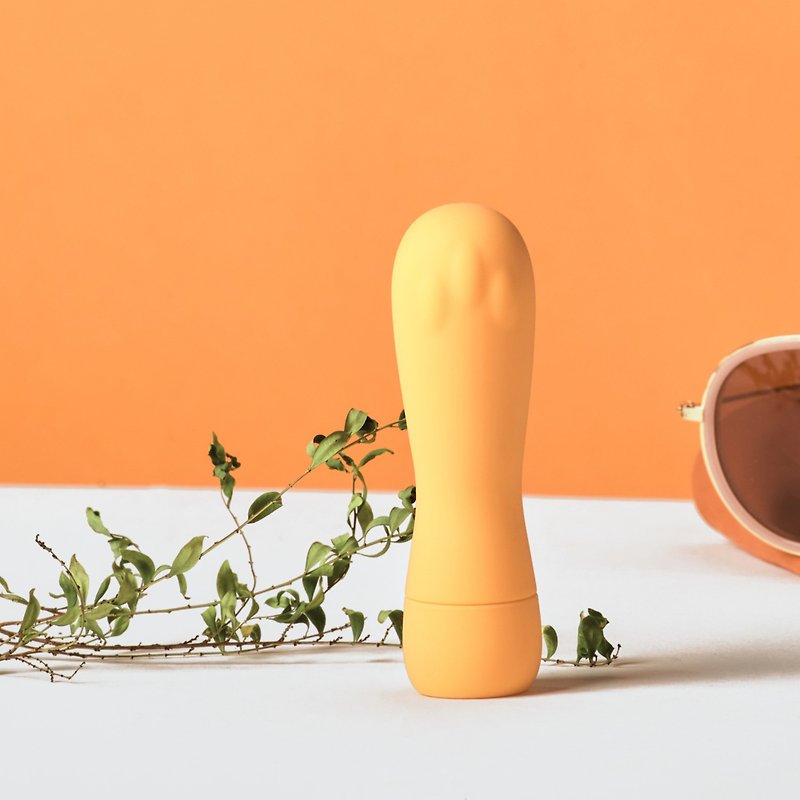 The Surfer - A Powerful and Compact Clitoral Vibrator - Adult Products - Silicone Orange